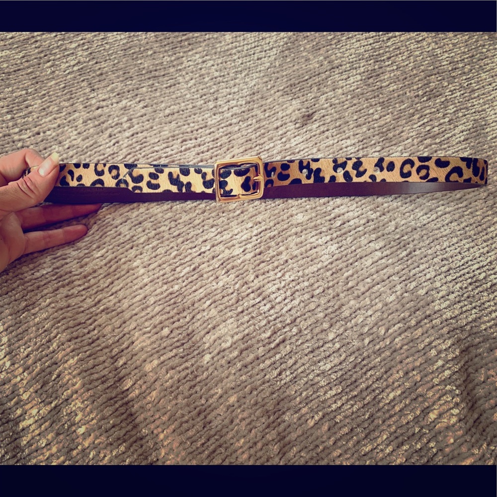 Cheetah Leopard Belt